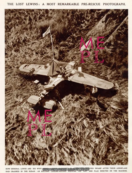  : The Lost Lewins - crashed plan in the Sudan