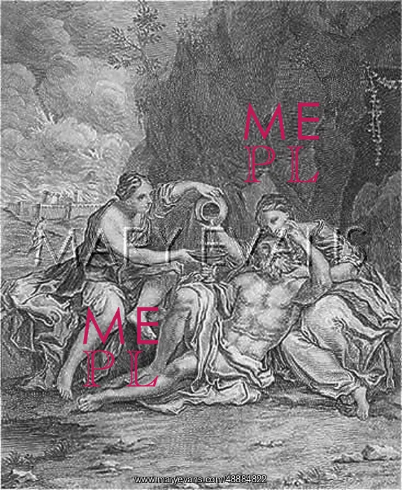 : LOT AND HIS DAUGHTERS : LOT AND HIS DAUGHTERS