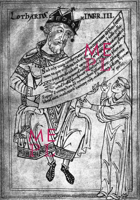 : Lothaire III, 1075 - 4.12. 1137, Holy Roman Emperor : Lothaire III, 1075 - 4.12. 1137, Holy Roman Emperor