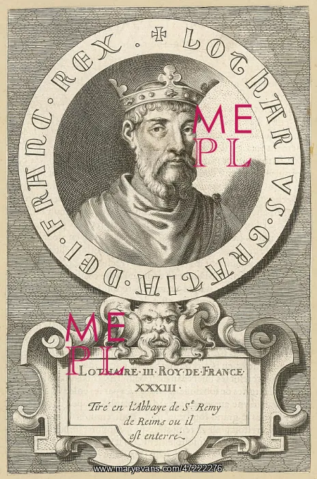  : LOTHAIRE, KING OF FRANCE