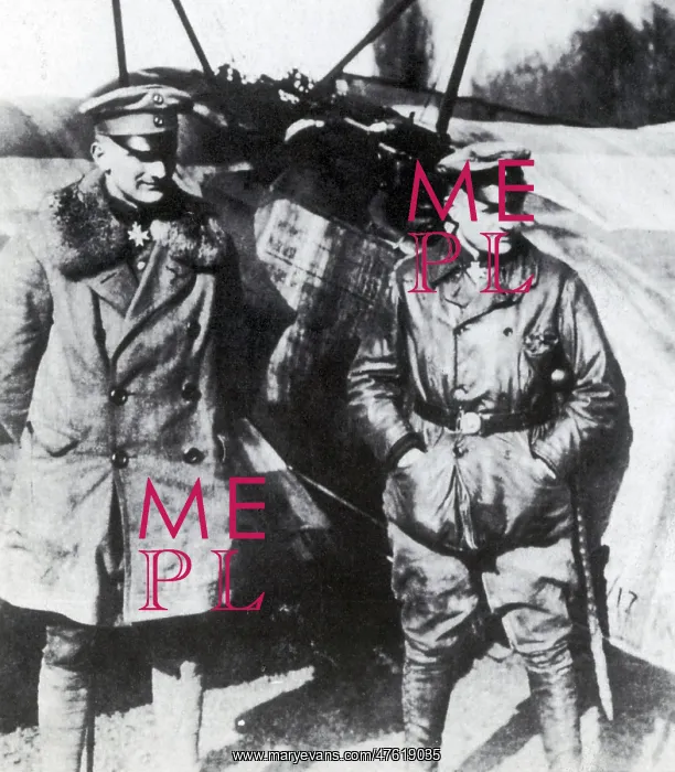 : Lothar and Manfred von Richthofen : Lothar and Manfred von Richthofen