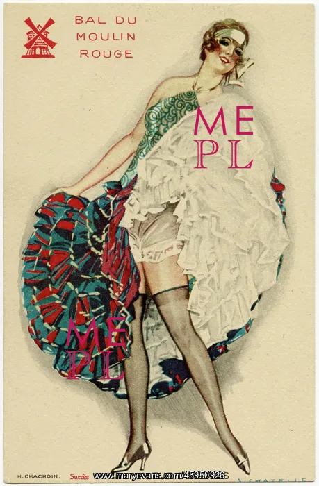 : The Lotus Flower - Dancer of the Moulin Rouge, Paris : The Lotus Flower - Dancer of the Moulin Rouge, Paris