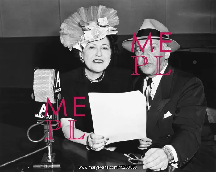 : Louella Parsons and Walter Winchell, syndicated : Louella Parsons and Walter Winchell, syndicated
