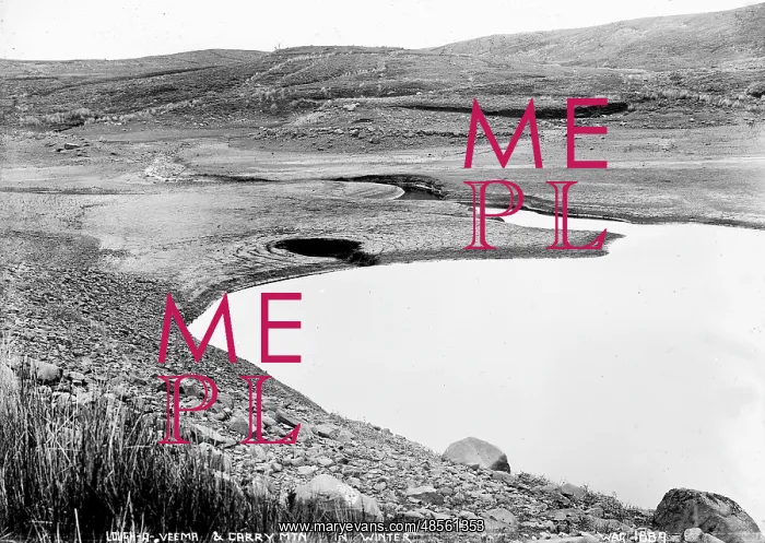 : Lough-A-Veema and Carry Mountain in Winter : Lough-A-Veema and Carry Mountain in Winter
