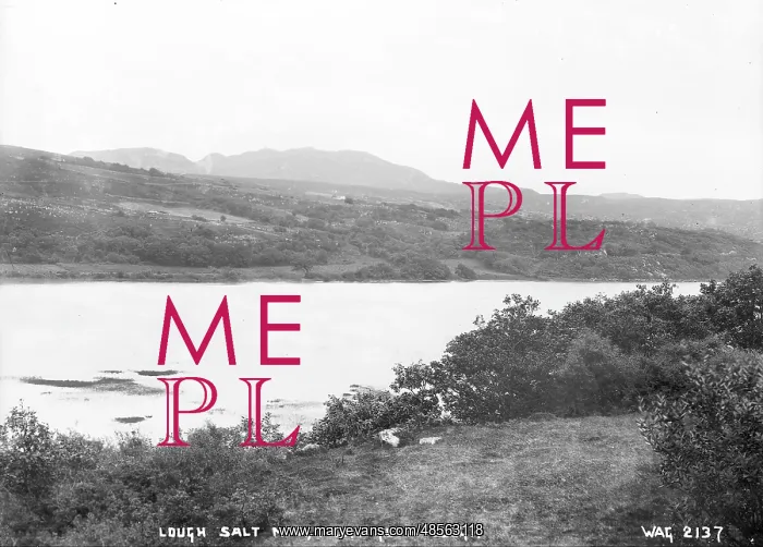 : Lough Salt Mountains from Glen Lough : Lough Salt Mountains from Glen Lough