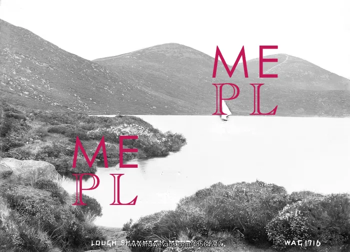 : Lough Shannagh, Mourne Mts : Lough Shannagh, Mourne Mts