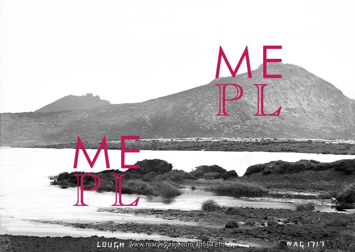 : Lough Shannagh, Mourne Mts : Lough Shannagh, Mourne Mts