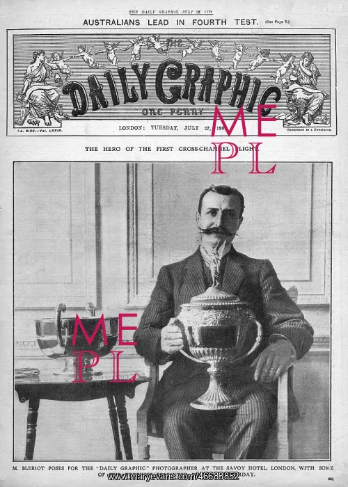 : Louis Bleriot, First Cross-Channel Flight : Louis Bleriot, First Cross-Channel Flight