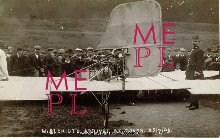 : Louis Bleriot's arrival at Dover 25 July 1909 : Louis Bleriot's arrival at Dover 25 July 1909