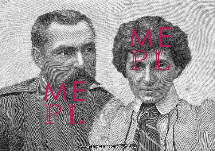 : LOUIS BOTHA AND WIFE : LOUIS BOTHA AND WIFE