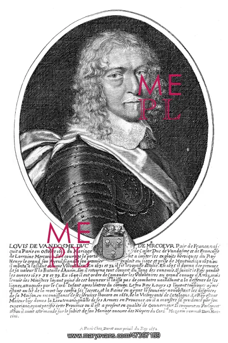 : LOUIS DUC DE MERCOEUR : LOUIS DUC DE MERCOEUR