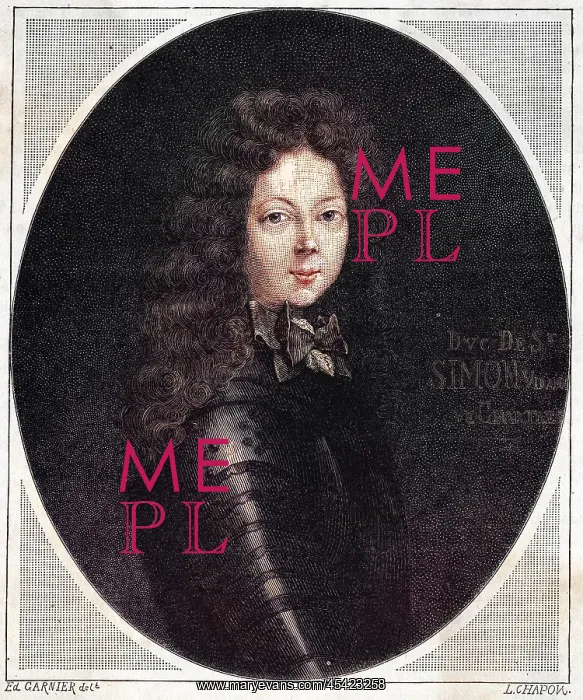 : LOUIS DUC SAINT-SIMON : LOUIS DUC SAINT-SIMON