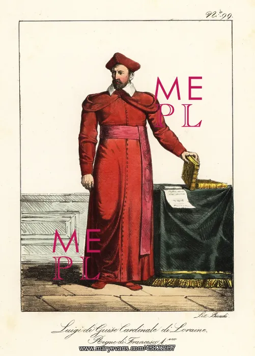: Louis I, Cardinal of Guise, 1553 : Louis I, Cardinal of Guise, 1553