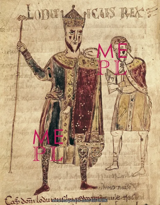 : Louis I the Pious (778-840). King of the Franks : Louis I the Pious (778-840). King of the Franks