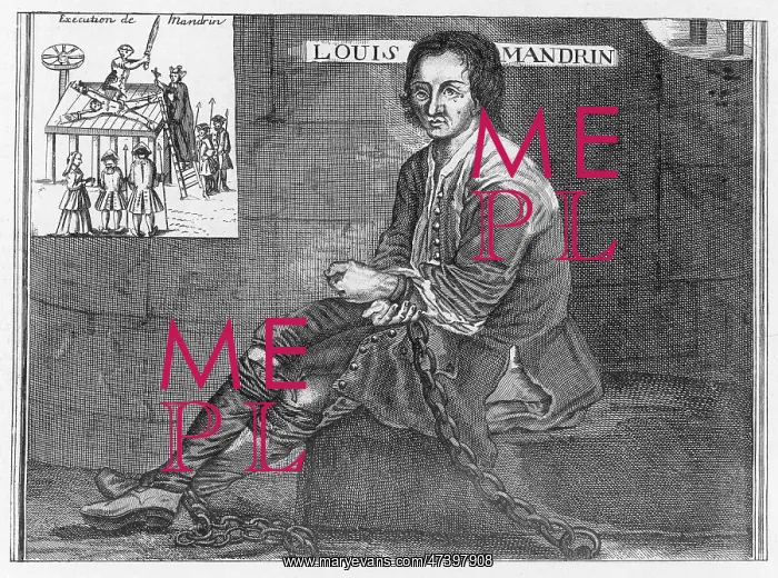: LOUIS MANDRIN PRISONER : LOUIS MANDRIN PRISONER