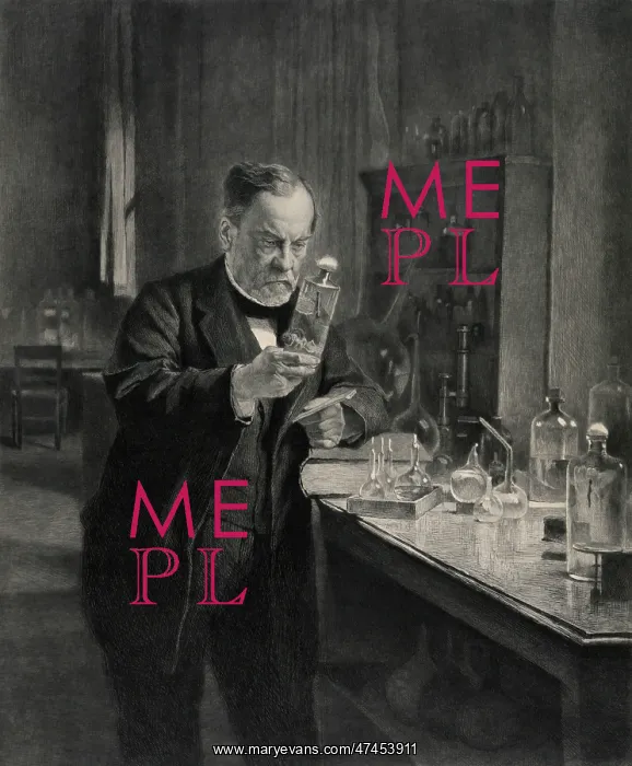  : Louis Pasteur (1822-95) in his Laboratory
