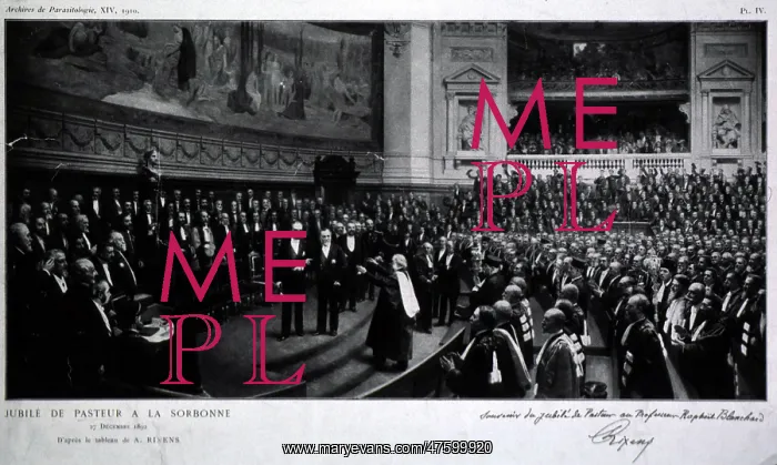 : Louis Pasteur Being Honored by the Sorbonne, 1892 : Louis Pasteur Being Honored by the Sorbonne, 1892