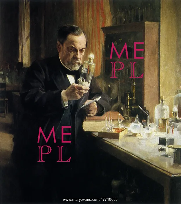 : Louis Pasteur in Lab : Louis Pasteur in Lab
