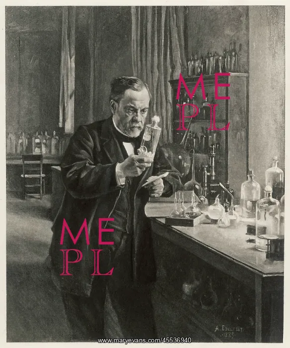 : Louis Pasteur in his laboratory : Louis Pasteur in his laboratory