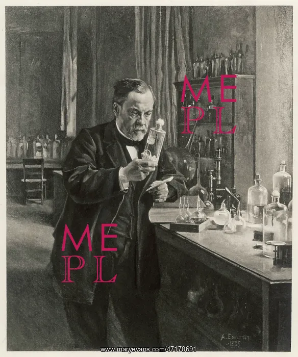 : Louis Pasteur in his laboratory : Louis Pasteur in his laboratory