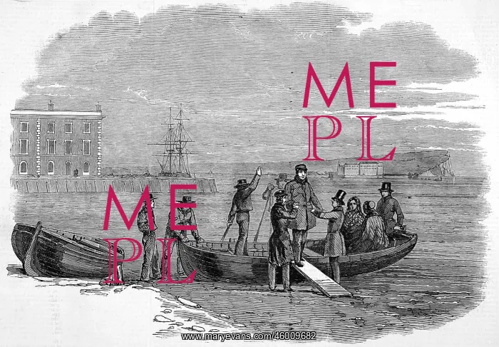 : Louis Philippe landing at Newhaven : Louis Philippe landing at Newhaven