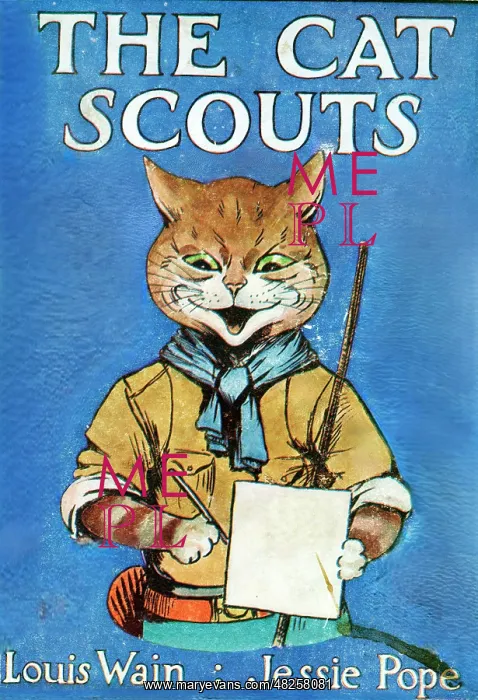  : Louis Wain - The Cat Scouts, 1912