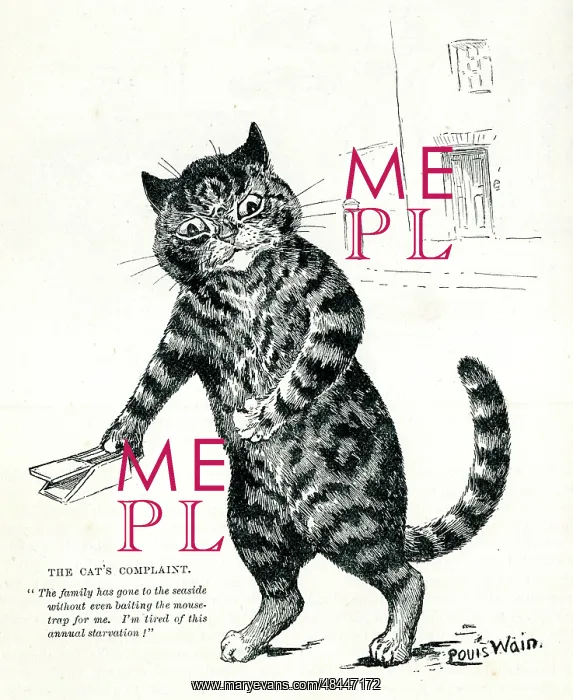 : Louis Wain - The Cat's Complaint : Louis Wain - The Cat's Complaint