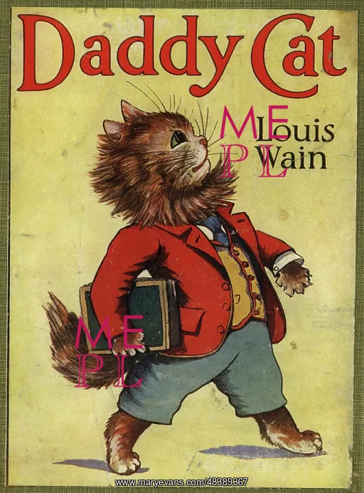  : Louis Wain, Daddy Cat - front cover
