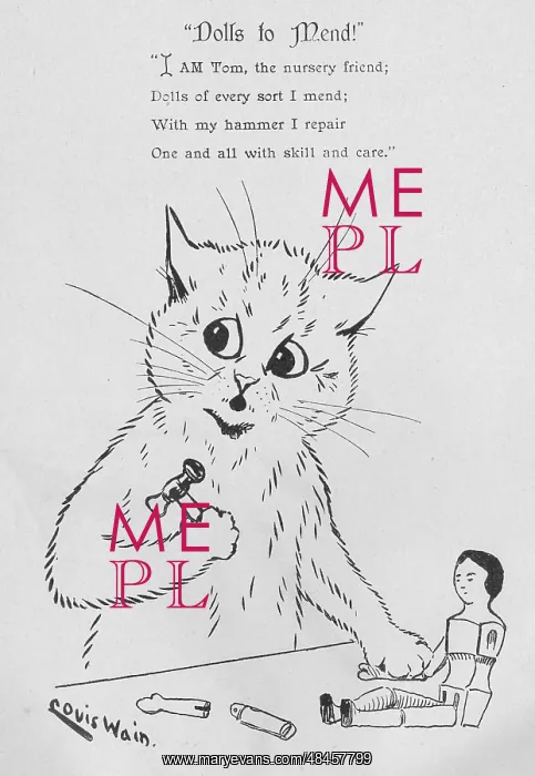  : Louis Wain - Dolls to mend