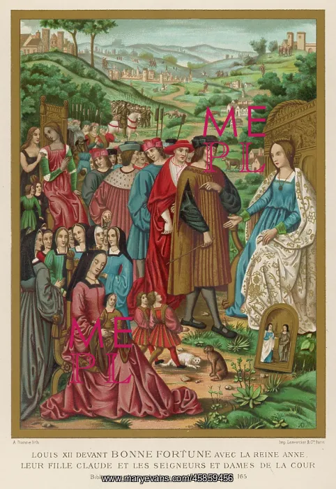 : LOUIS XII ALLEGORY : LOUIS XII ALLEGORY