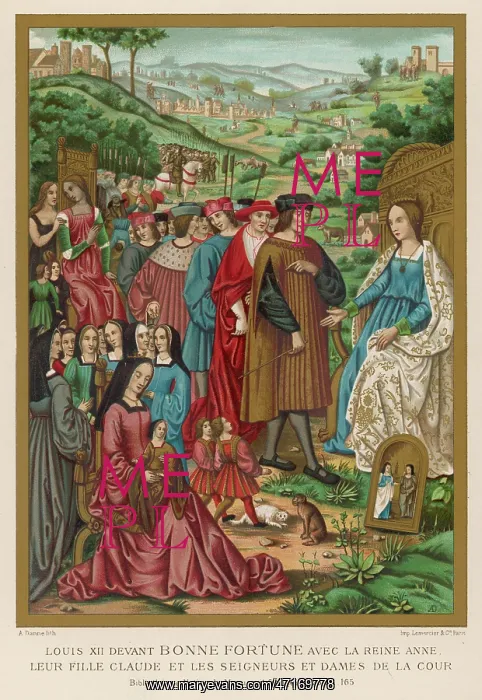 : LOUIS XII ALLEGORY : LOUIS XII ALLEGORY