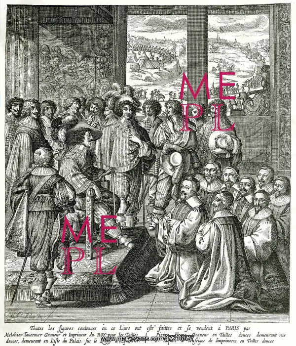 : LOUIS XIII PETITIONED : LOUIS XIII PETITIONED