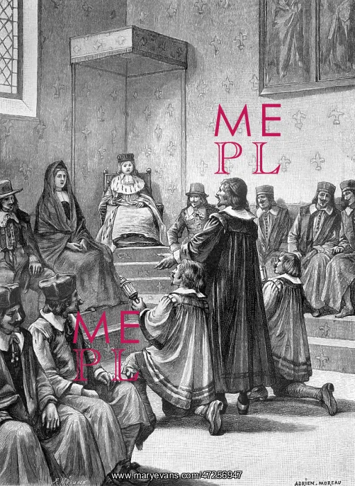 : LOUIS XIV AS A BOY : LOUIS XIV AS A BOY