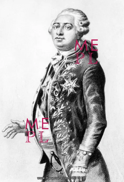 : Louis XVI. Royal portrait of Louis XVI. In the course of the French Revolution, he : Louis XVI. Royal portrait of Louis XVI. In the course of the French Revolution, he