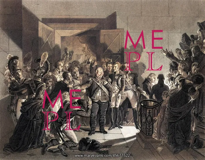 : LOUIS XVIII IN 1815 : LOUIS XVIII IN 1815