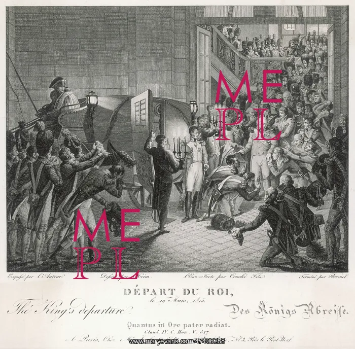 : LOUIS XVIII FLEES - 2 : LOUIS XVIII FLEES - 2