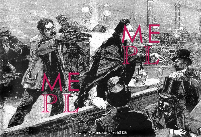 : Louise Michel attacked : Louise Michel attacked