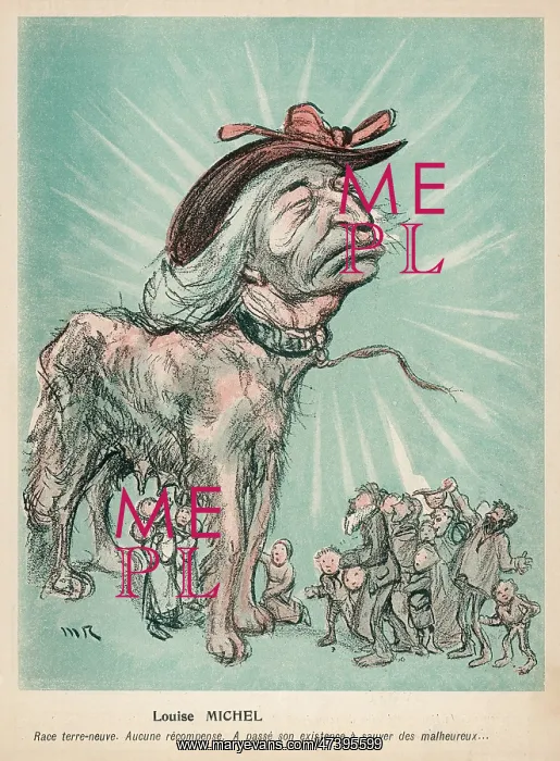 : LOUISE MICHEL CARTOON : LOUISE MICHEL CARTOON