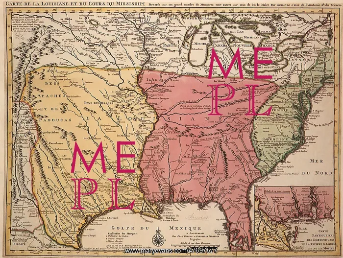 : Louisiana and the Gulf, 1730 : Louisiana and the Gulf, 1730
