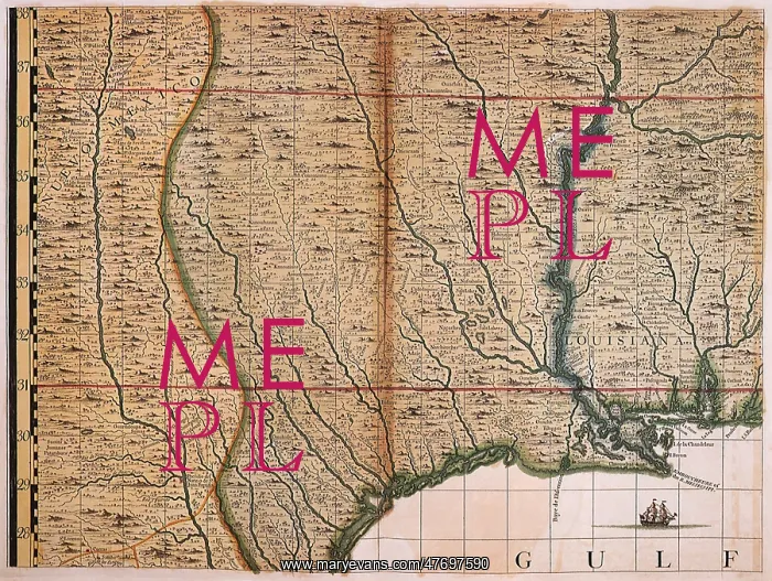 : Louisiana and Gulf, 1733 : Louisiana and Gulf, 1733