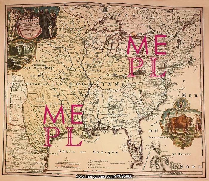 : Louisiana Territory, 1720 : Louisiana Territory, 1720