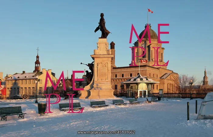 : Louiss St-Laurent Building and Samuel de Champlain : Louiss St-Laurent Building and Samuel de Champlain