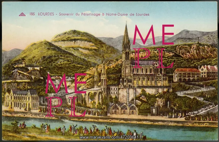 : LOURDES CIRCA 1900 : LOURDES CIRCA 1900