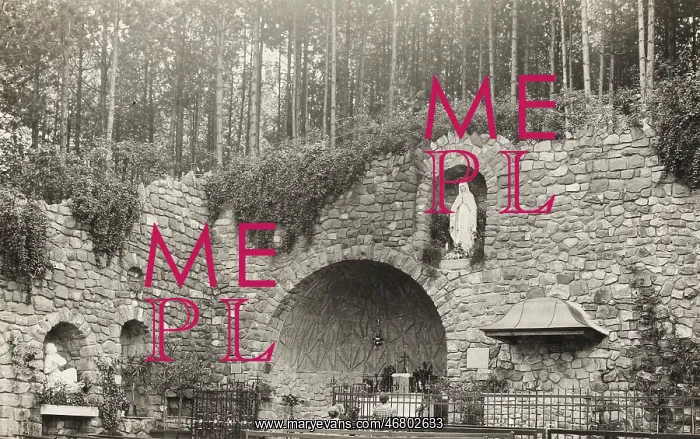 : Lourdes Grotto in Bisamberg : Lourdes Grotto in Bisamberg