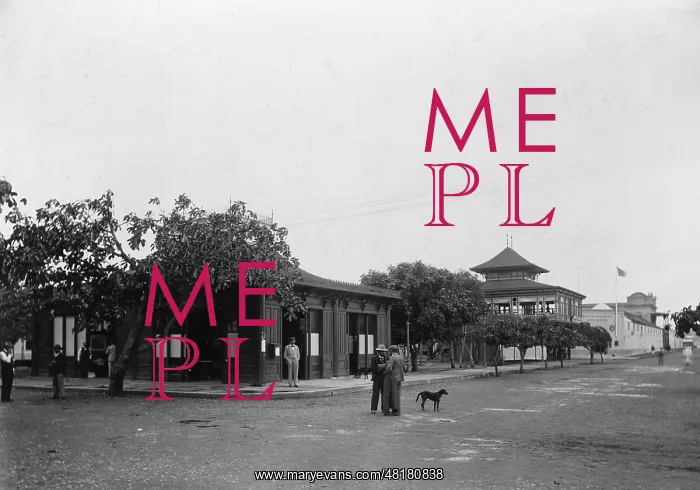: Lourenco Marques in Mozambique, around 1900 : Lourenco Marques in Mozambique, around 1900