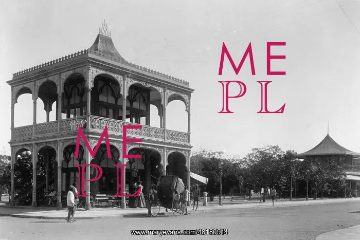 : Lourenco Marques in Mozambique, around 1900 : Lourenco Marques in Mozambique, around 1900