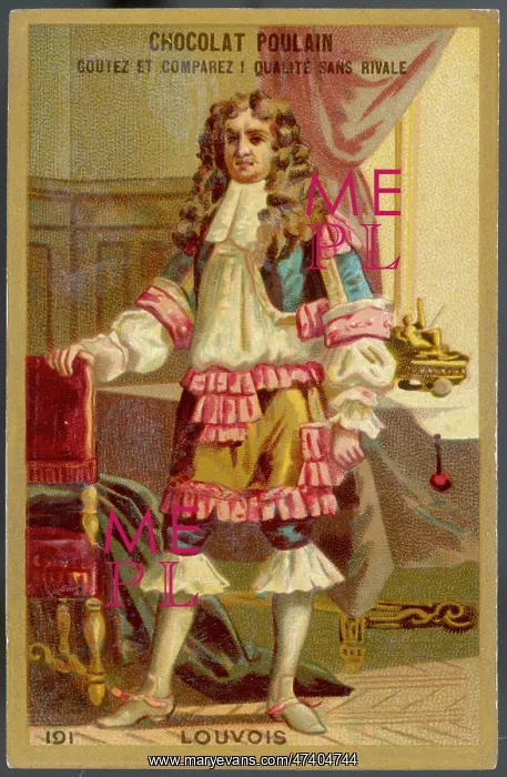 : LOUVOIS. FRANCOIS MICHEL LE TELLIER marquis de LOUVOIS - autocratic French : LOUVOIS. FRANCOIS MICHEL LE TELLIER marquis de LOUVOIS - autocratic French
