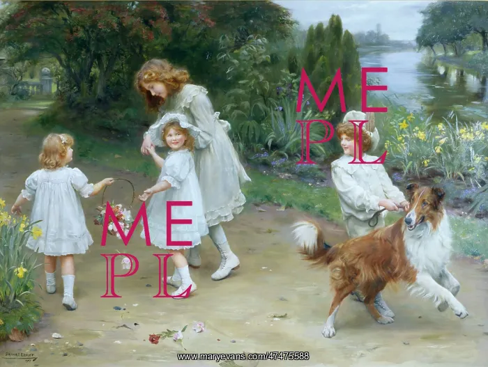 : Love at First Sight ' children in a park : Love at First Sight ' children in a park
