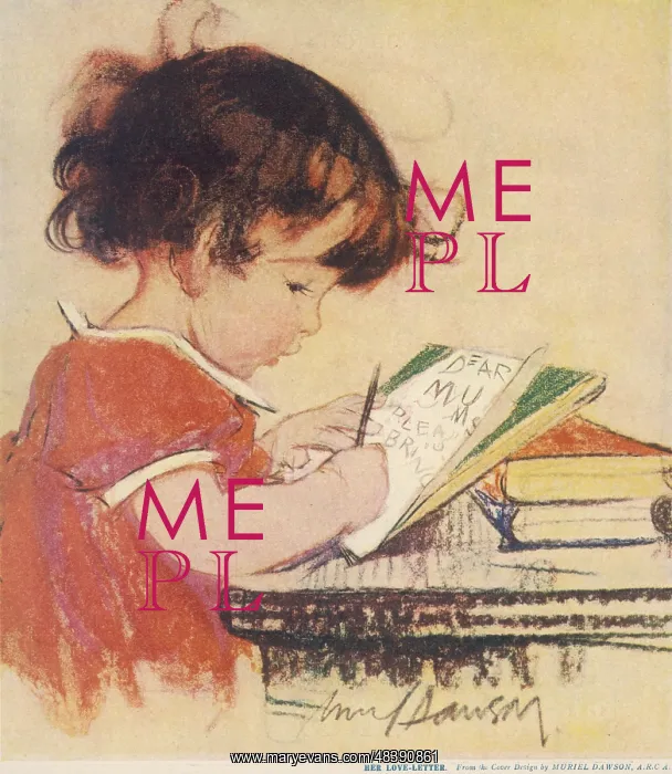 : Her Love Letter by Muriel Dawson : Her Love Letter by Muriel Dawson