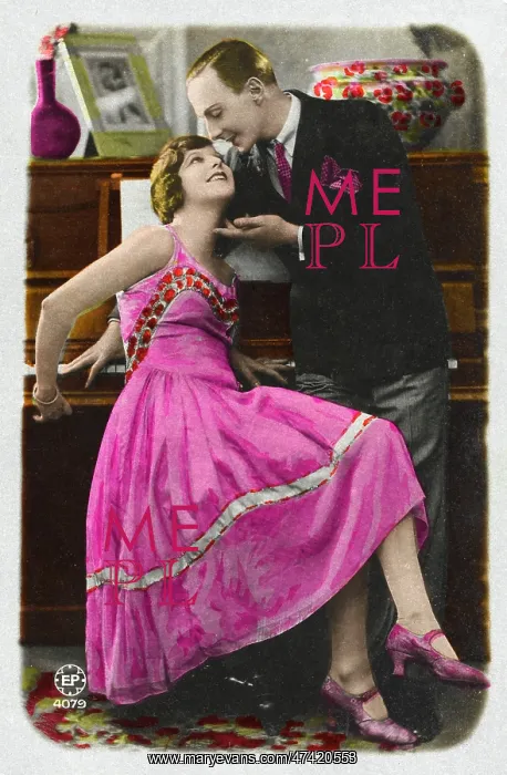 : Love at the piano - postcard : Love at the piano - postcard